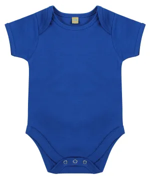 Royal - Short-sleeved bodysuit with envelope neck opening