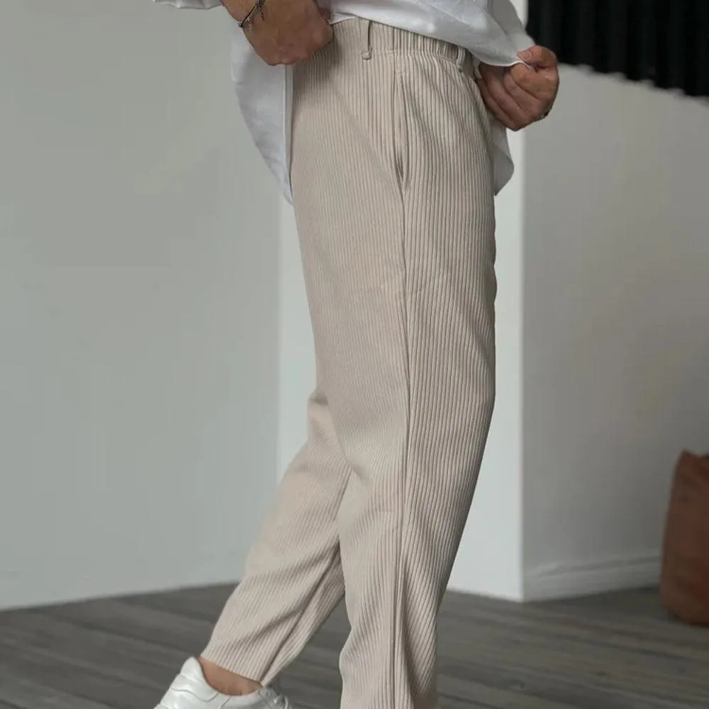 Ruben | Zachte luxe broek voor heren
