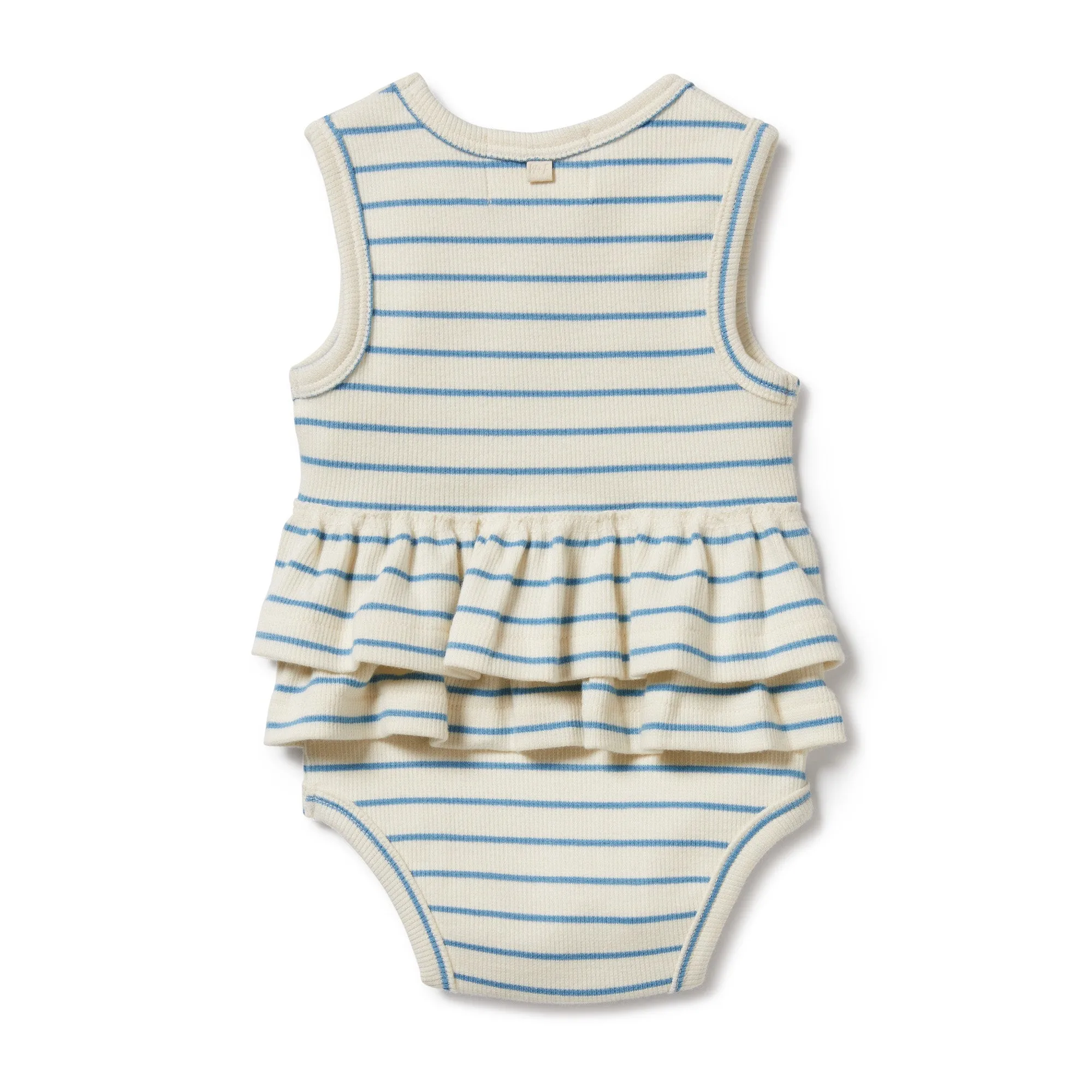 Ruffle Bodysuit | Petit Blue