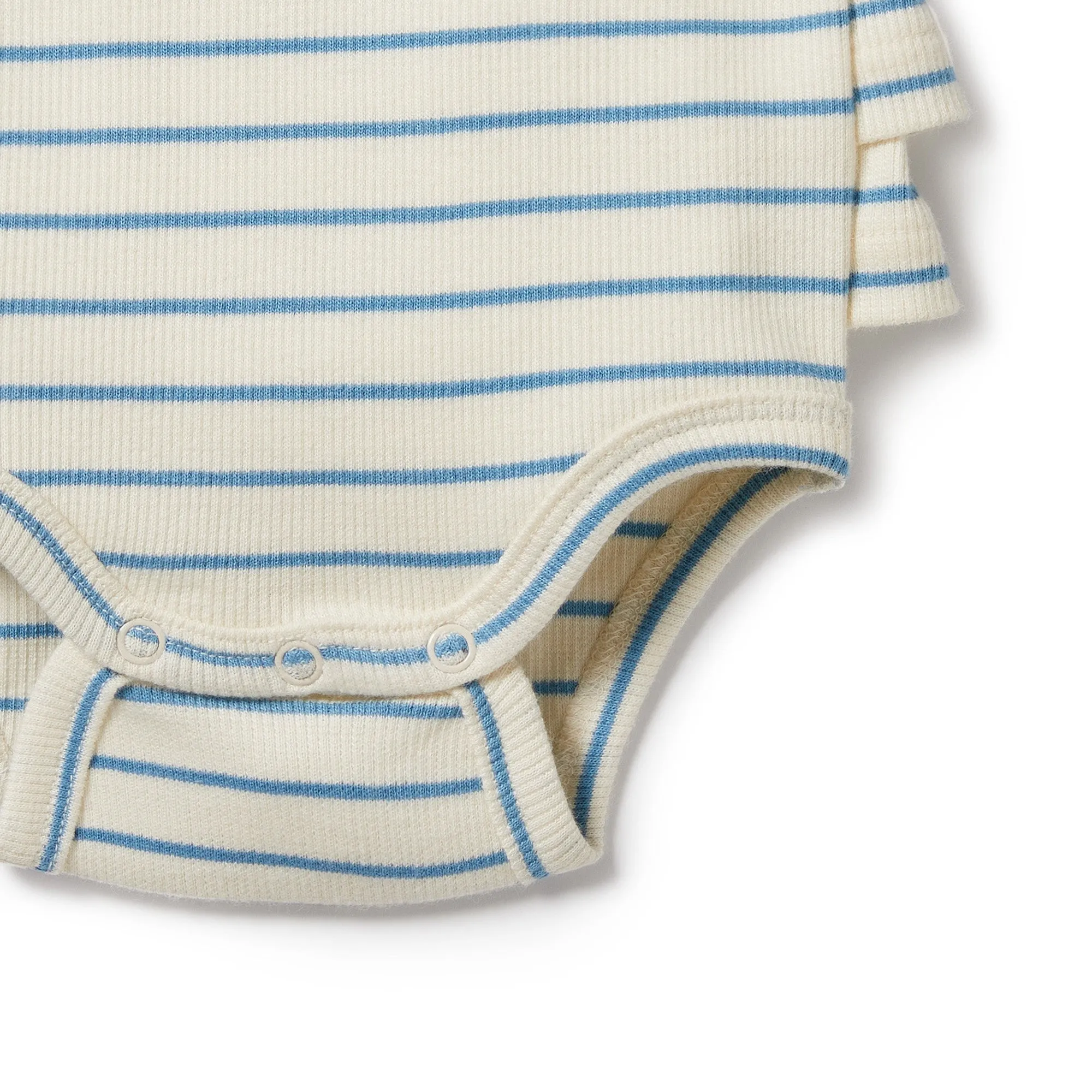 Ruffle Bodysuit | Petit Blue