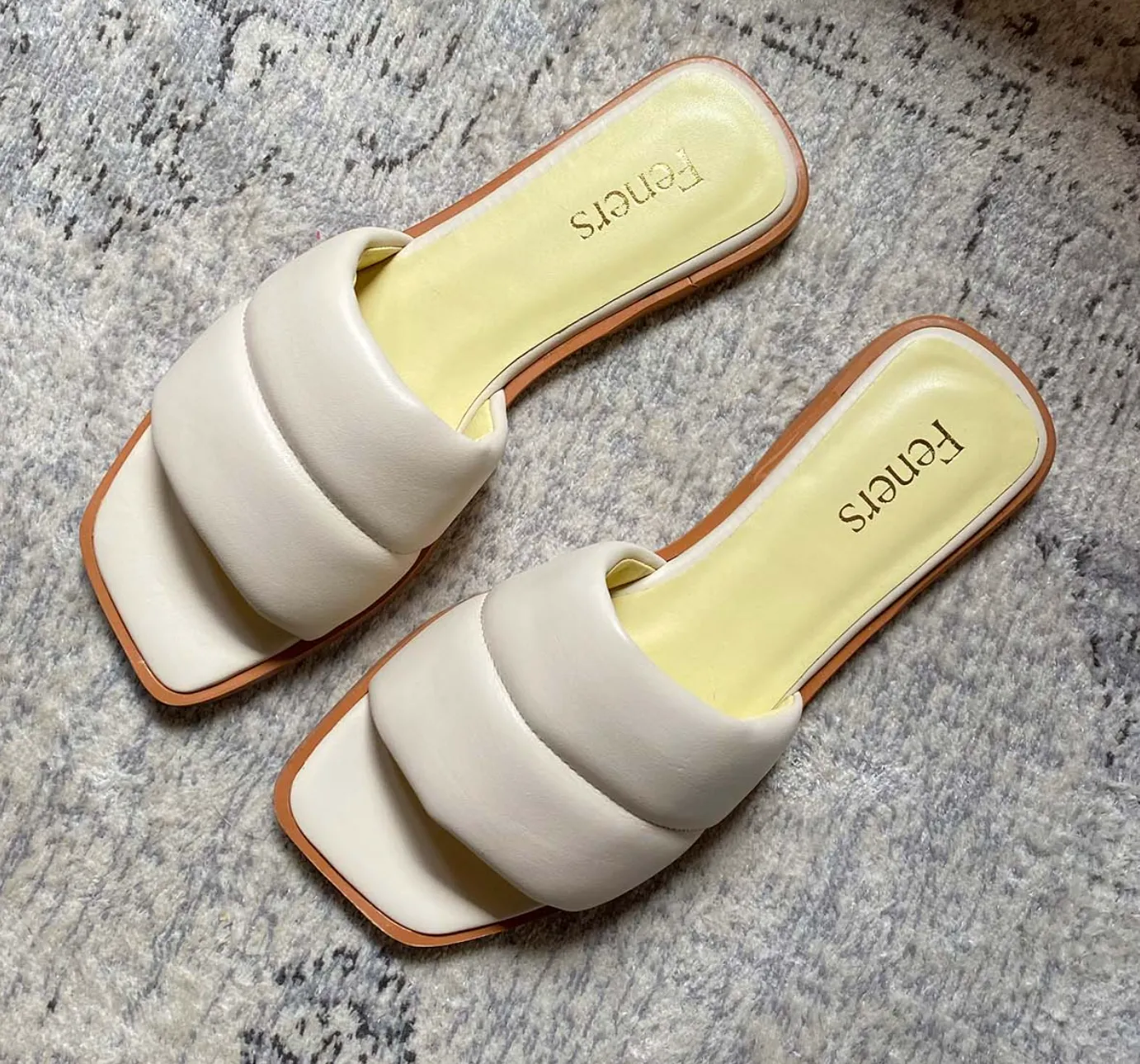 sandal - camille - cream
