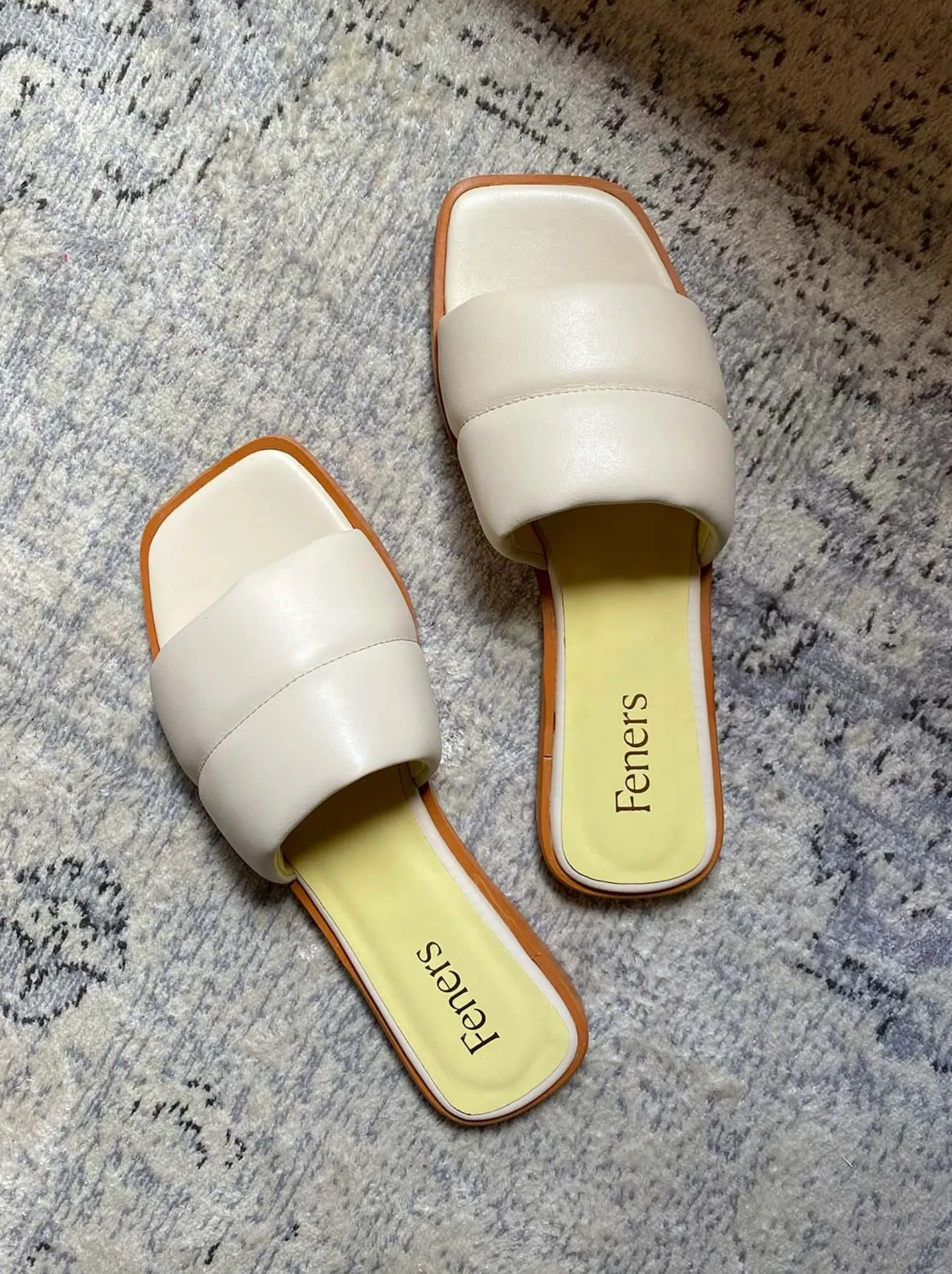 sandal - camille - cream