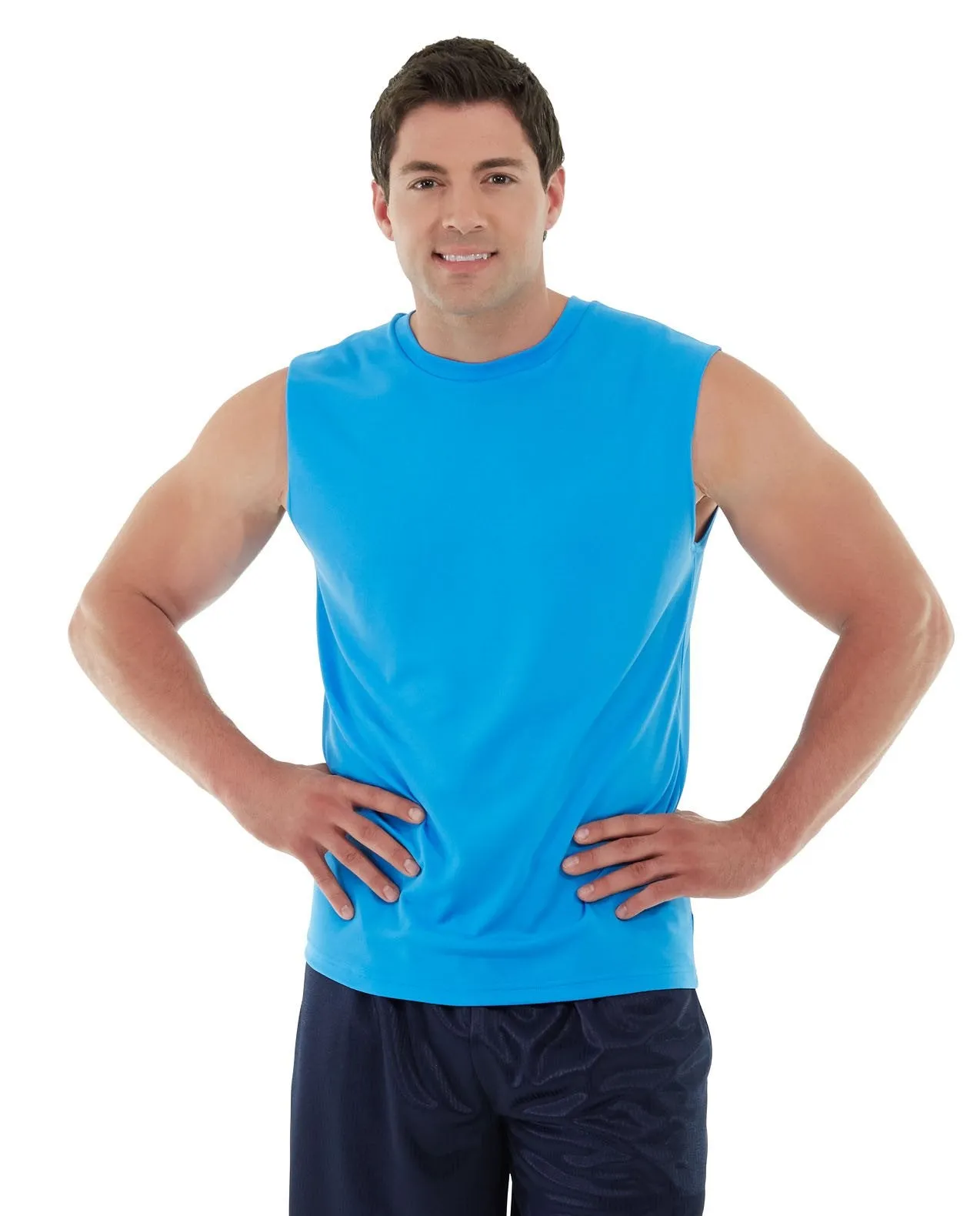 Sinbad Fitness Tank-XL-Blue