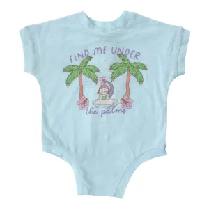 Under The Palms Romper