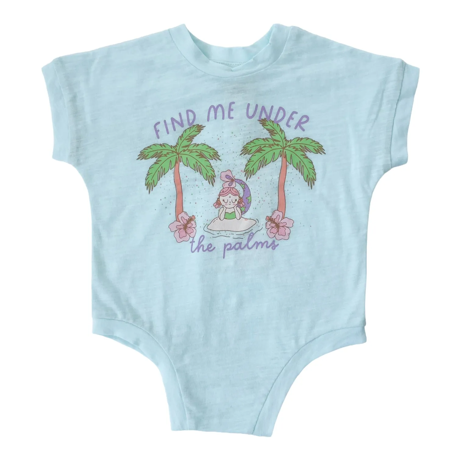 Under The Palms Romper