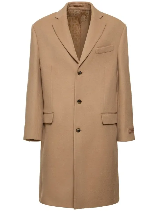 Versace   Wool &amp; cashmere long coat 