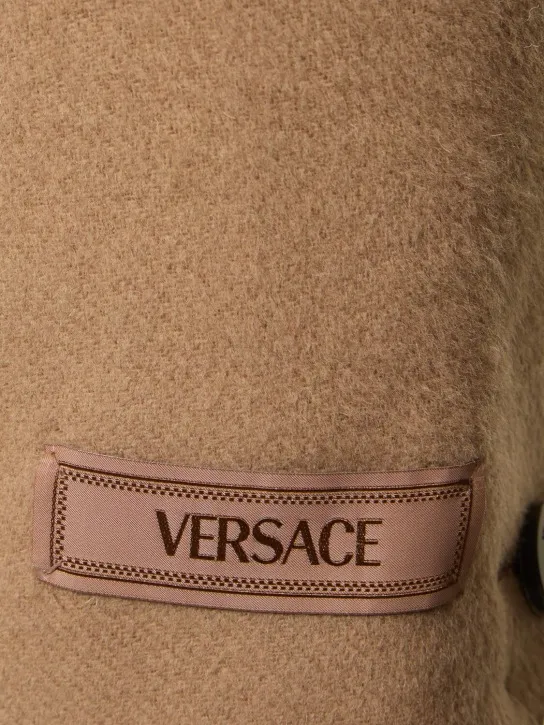 Versace   Wool &amp; cashmere long coat 
