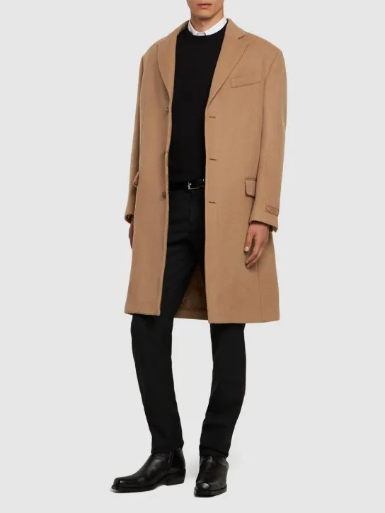 Versace   Wool &amp; cashmere long coat 