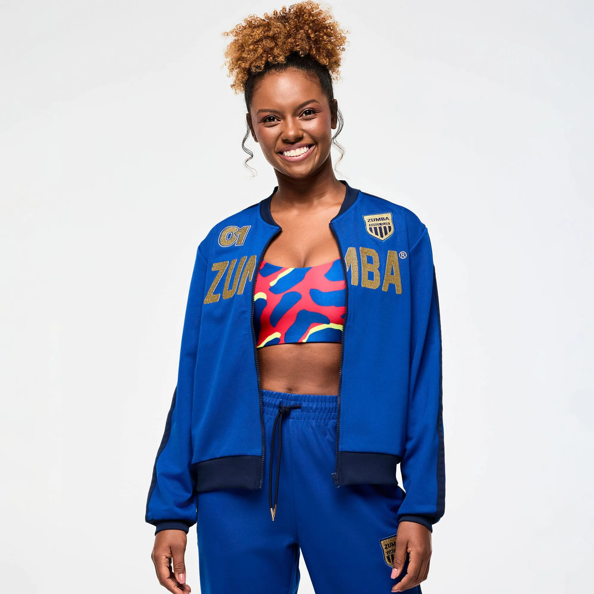 Victory Track Jacket - Blue
