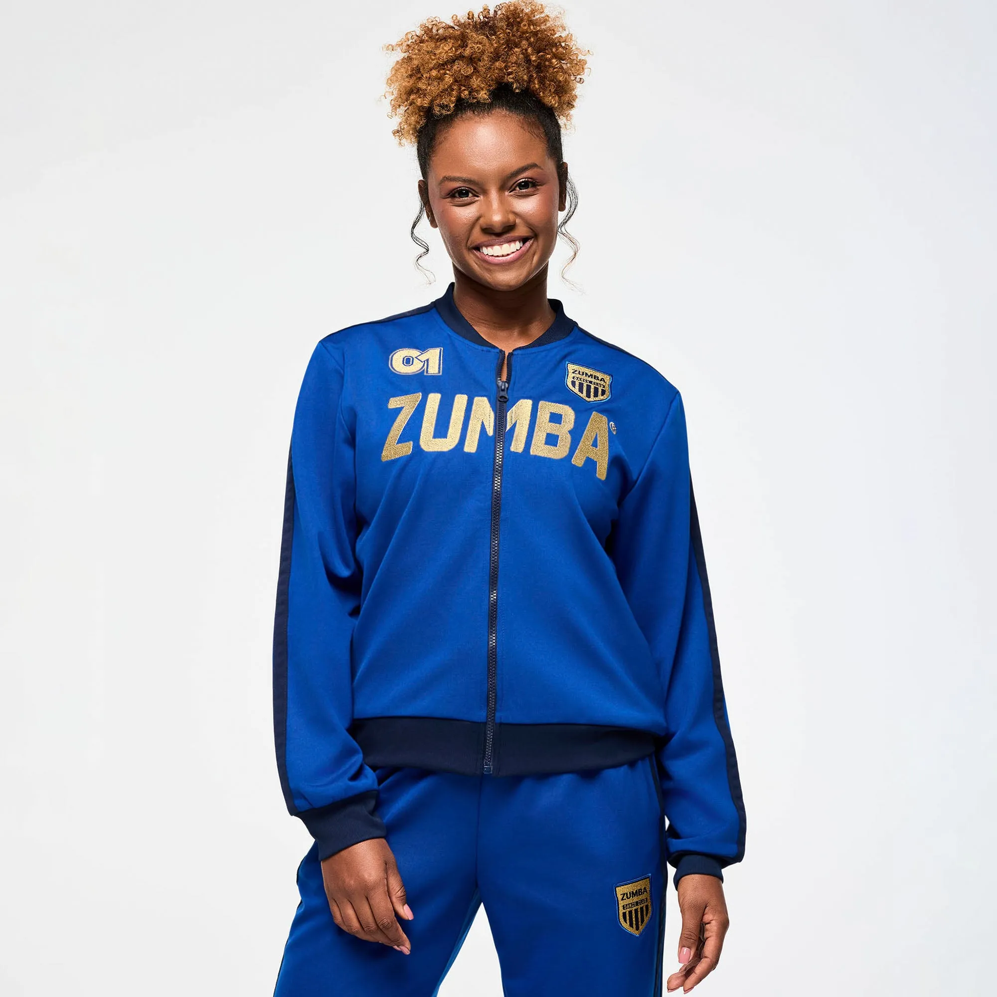 Victory Track Jacket - Blue
