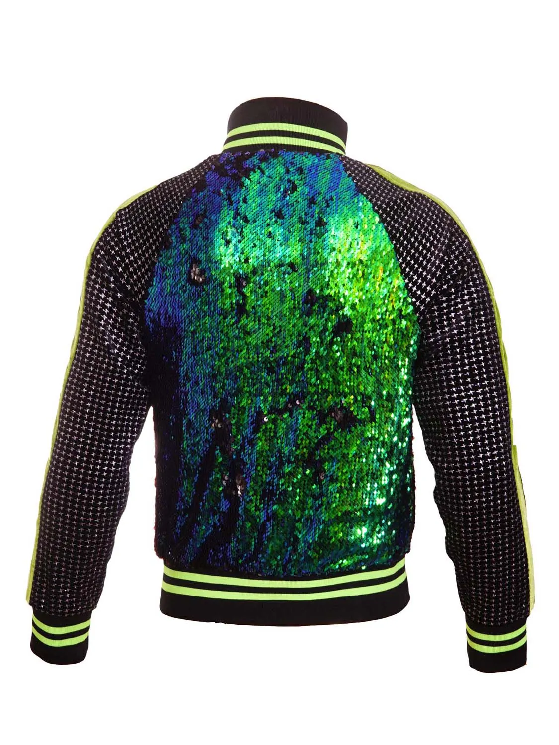 Viridian Vibes (Size S Only) | Deluxe Disarray Bomber Jacket | Unisex