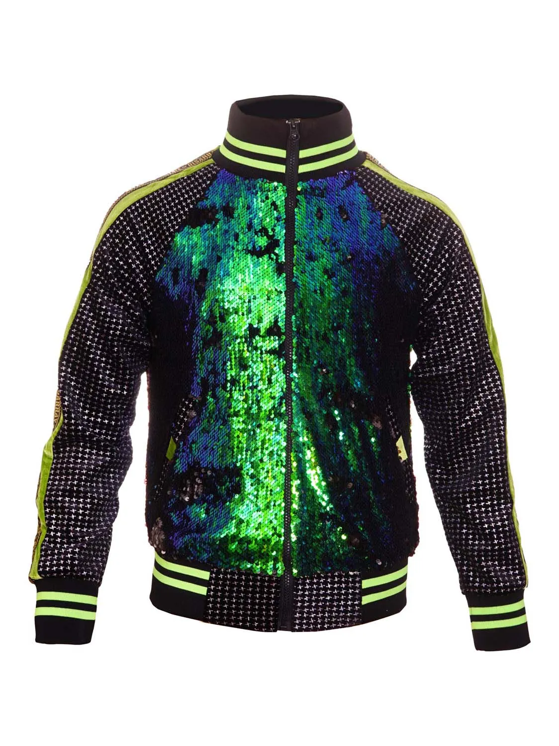 Viridian Vibes (Size S Only) | Deluxe Disarray Bomber Jacket | Unisex