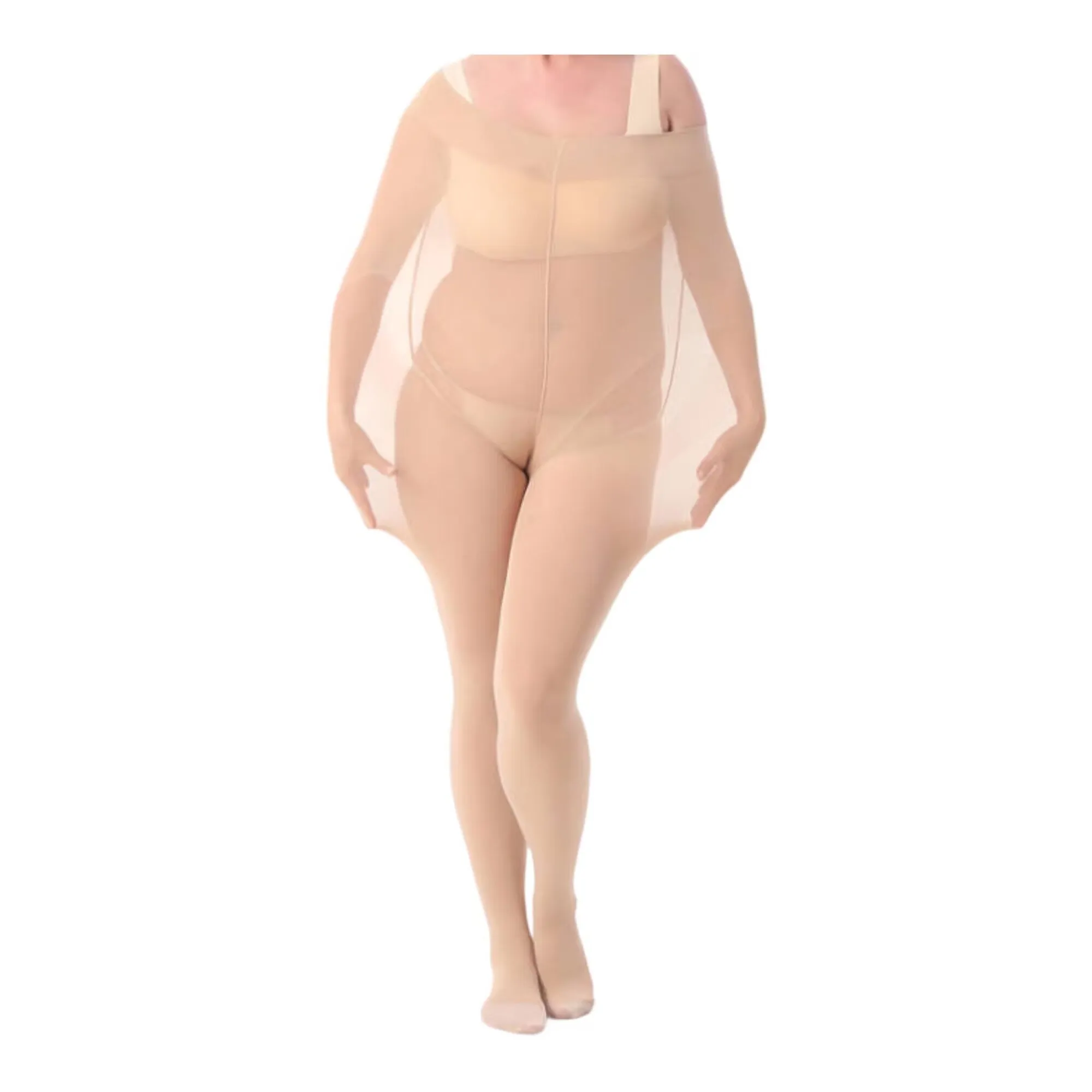 Women's Plus Size High-Waist Butt-Lifting Tights