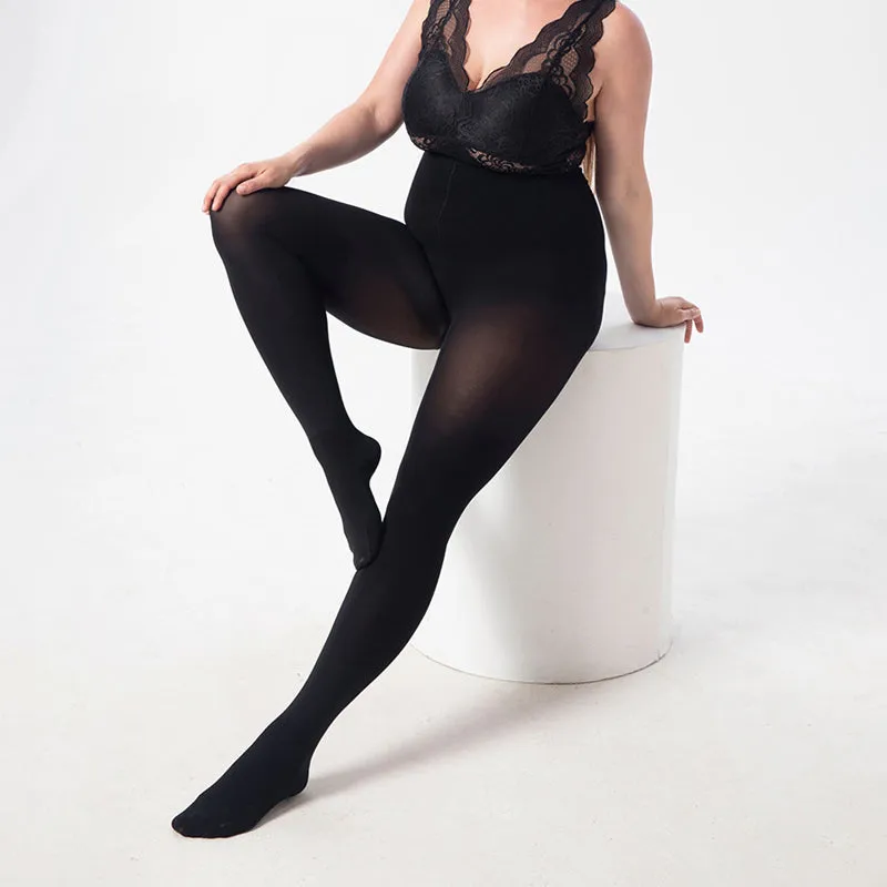 Women's Plus Size High-Waist Butt-Lifting Tights